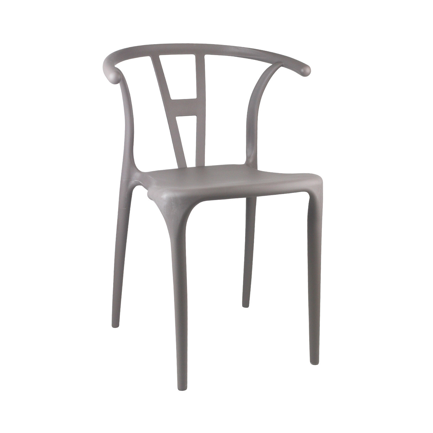 Silla de Exterior Apilable Scarlett 75x52x49,5cm Thinia Home Sillas y Sillones de Exterior 1